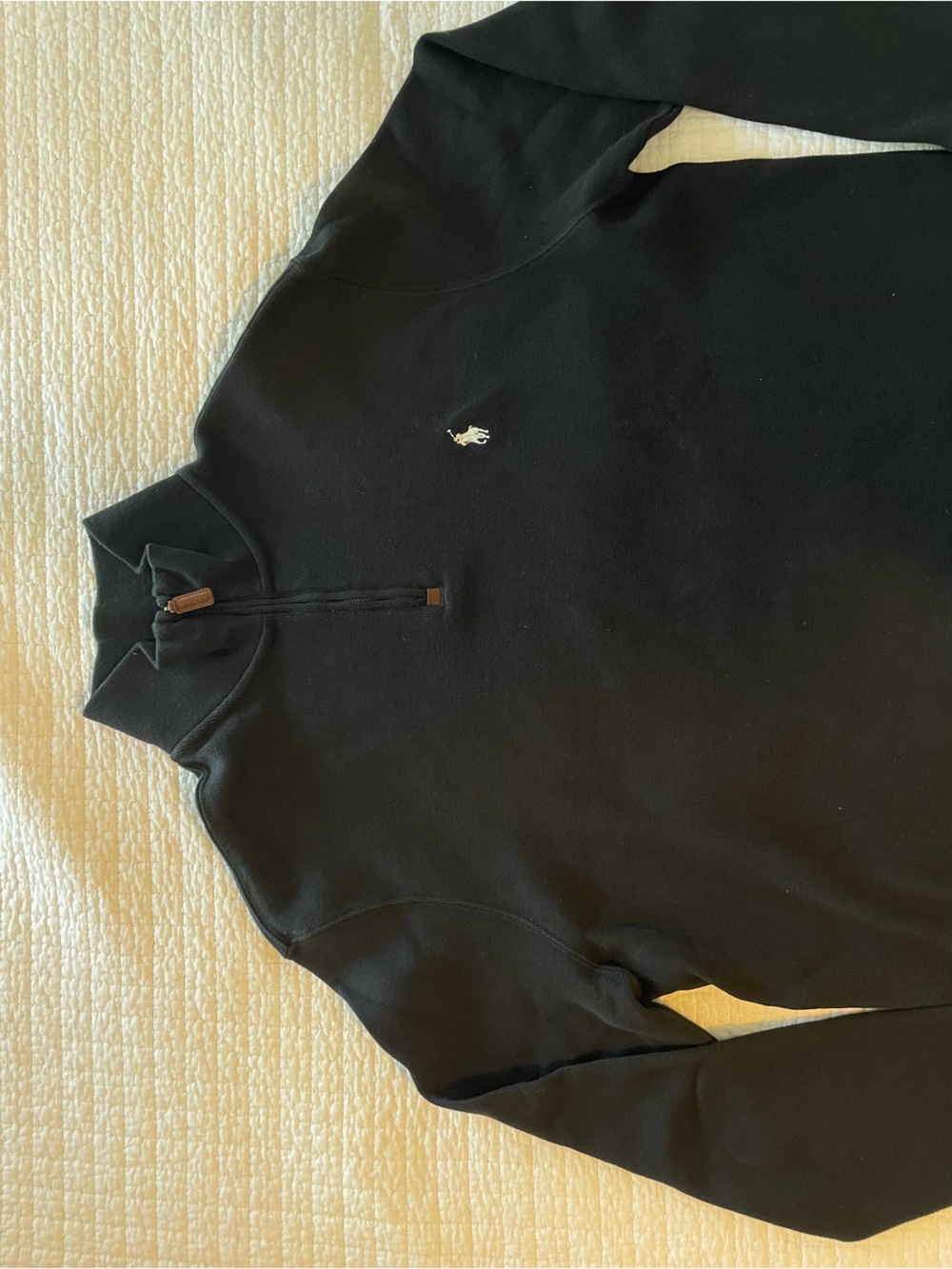 Ralph Lauren Black Quarter-zip